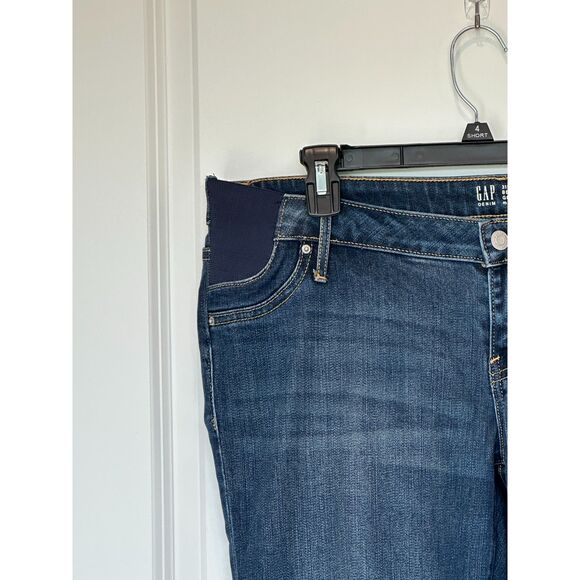 Gap Best Girlfriend Maternity Jeans Size 12 Regular - Picture 4 of 7